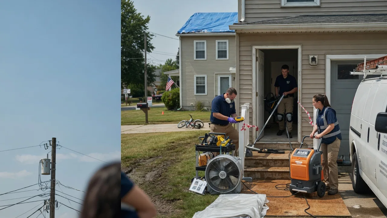 Water Damage Repair in Elizabethville, PA near me